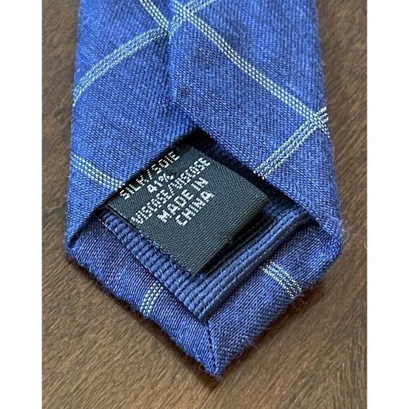 Michael Michael Kors Blue 59% Silk 41% Viscose Men’s Neck Tie Made In China - Picture 7 of 9
